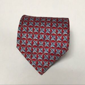 ERMENEGILDO ZEGNA Printed Silk Tie